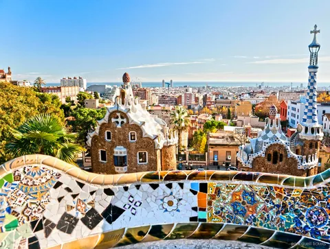 Esterno della Casa Museo Gaudí incluso nel biglietto combinato di Park Güell