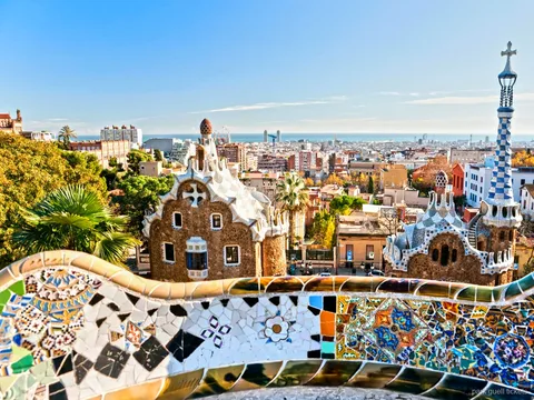 Exterior of the Gaudí House Museum included with the Park Güell combined ticket